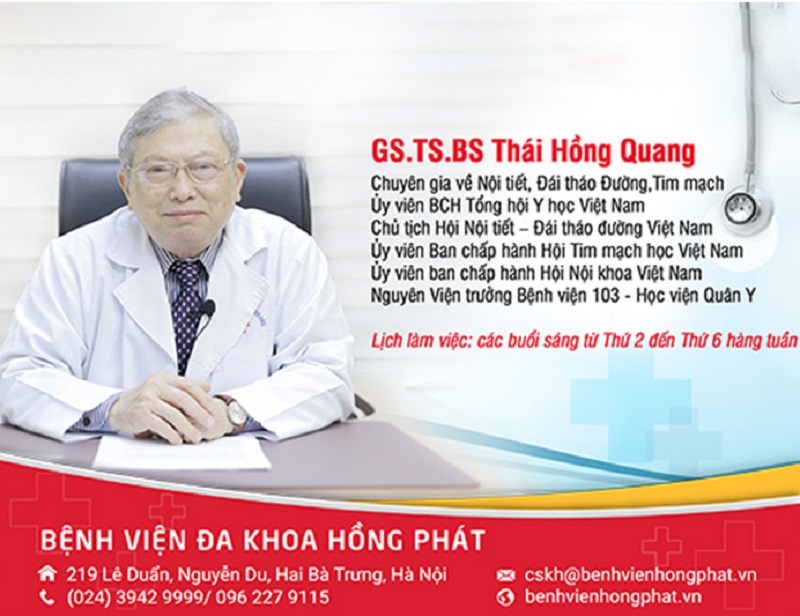 Giáo sư, Tiến sĩ Thái Hồng Quang