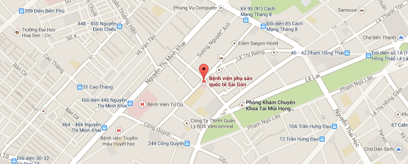 Bệnh viện phụ sản quốc tế Sài Gòn: Thông tin chi tiết về bệnh viện 1 Bệnh viện phụ sản quốc tế Sài Gòn nằm ở đâu?