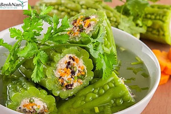 Mách bạn 10 món canh giúp hạ đường huyết cho người tiểu đường 1 Canh mướp đắng giúp hạ đường huyết hiệu quả