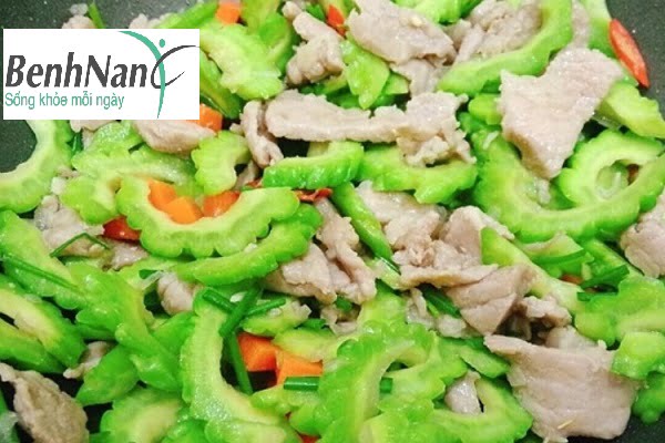 Gợi ý một số thực đơn hàng ngày cho người tiểu đường tham khảo 5 Khổ qua xào thịt nạc cho người tiểu đường