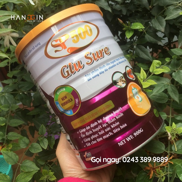 Sữa Glu sure ổn định đường huyết cho người tiểu đường